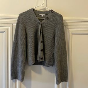 Equipment size small grey cardigan